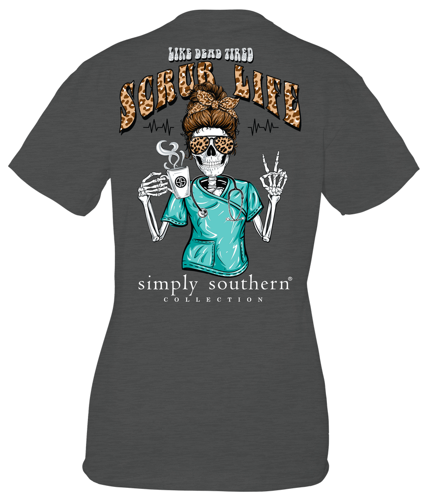 Like Dead Tired Scrub Life - SS - S22 - Adult T-Shirt