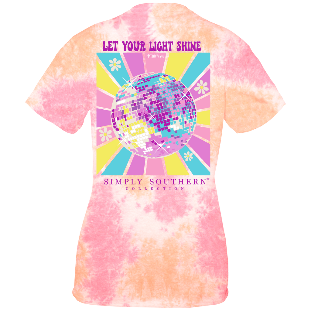 Let Your Light Shine -Disco Ball - S23 - SS - Adult T-Shirt