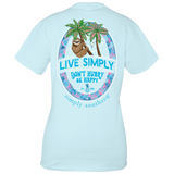 Live Simply Don't Hurry Be Happy - Sloth - S23 - SS - YOUTH T-Shirt