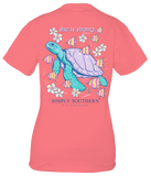 She is Strong - Sea Turtle - SS - S22 - YOUTH T-Shirt