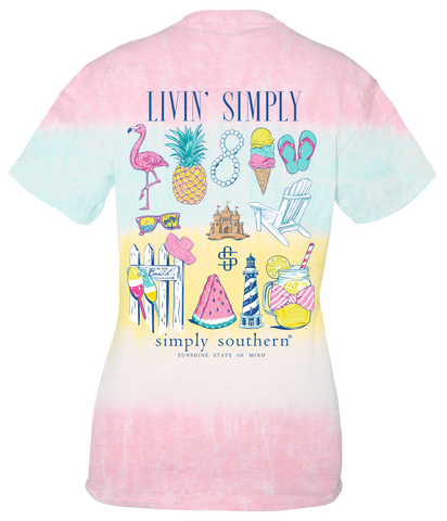 Livin' Simply Sunshine State of Mind - S23 - SS - Adult T-Shirt