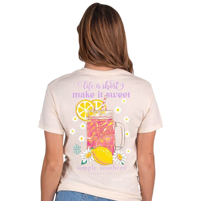 Life is Short Make it Sweet - Tea - S23 - SS - Adult T-Shirt