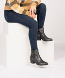 Starboard - Black Metallic Bootie by Corkys