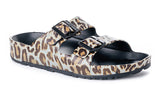 Waterslide - Leopard Sandal - Hey Girl by Corkys