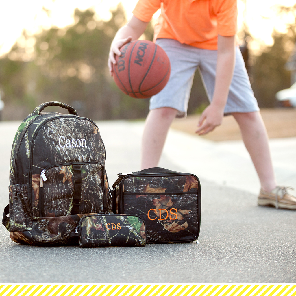 Woods Camo Backpack Set