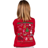 Merry & Bright Checklist - Christmas - SS - F22 - YOUTH Long Sleeve