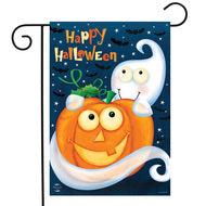 Halloween Haunts Ghost - Garden Flag