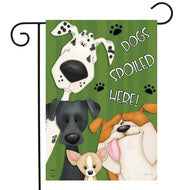 Spoiled Dogs - Garden Flag