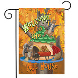Welcome Fall Nuthouse - Garden Flag