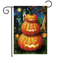 Spooky Jack O Lanterns - Pumpkins - Garden Flag