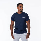 Line Drive - Mountains - Adult T-Shirt - Jeep®