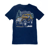Line Drive - Mountains - Adult T-Shirt - Jeep®