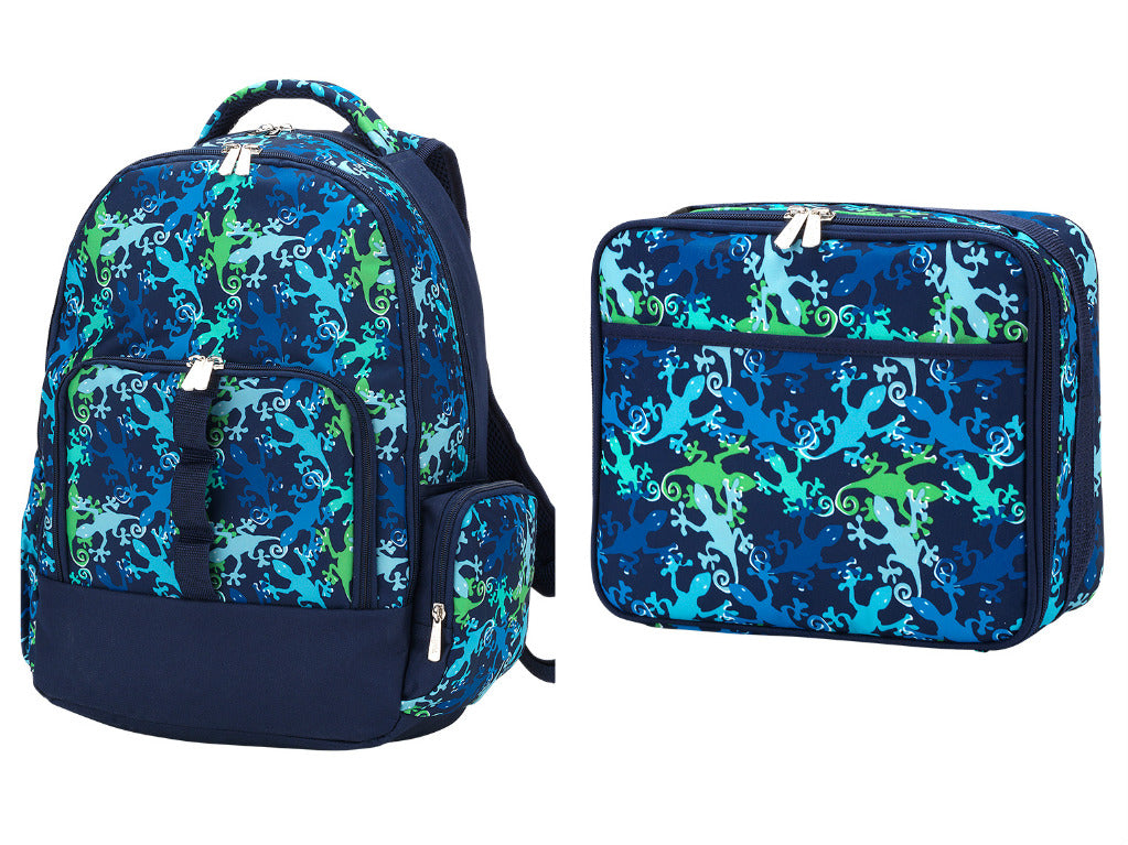 Gecko - Lizards Backpack Set